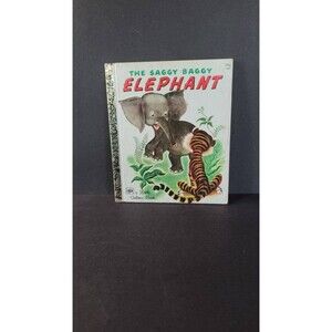 The Saggy Baggy Elephant, A Little Golden Book
